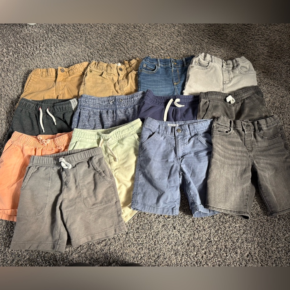 Kids Casual Shorts Set - Assorted Colors
